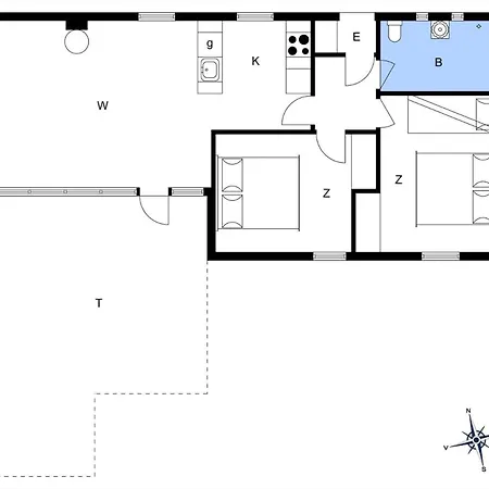 Bl1397-pandrup-rodhus-klitvej-363 펜션 Pandrup